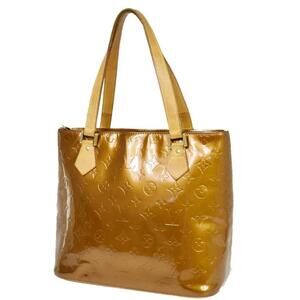 Louis Vuitton Houston Shoulder Bag Monogram Bronze Vernis Leather Tote (LVXX165)